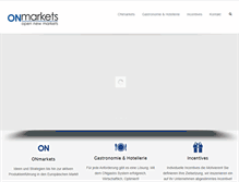Tablet Screenshot of on-markets24.com
